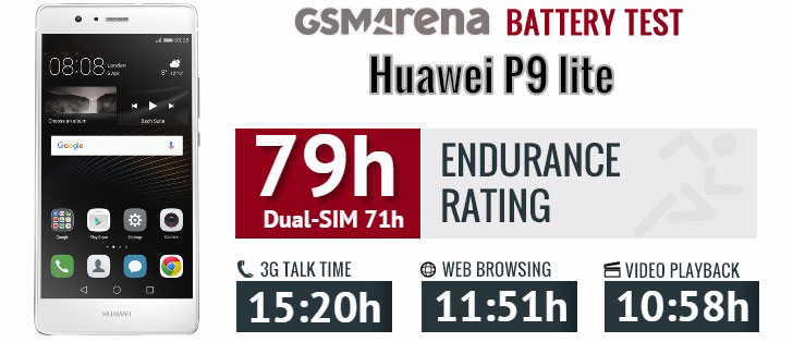 تست و عملکرد باتری هوآوی Huawei P9 Lite HB366481ECW