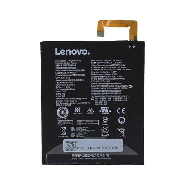 باتری تبلت لنوو Lenovo A8-50 A5500 L13D1P32