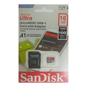 کارت حافظه سن دیسک 16 گیگابایت Sandisk Ultra UHS-I A1