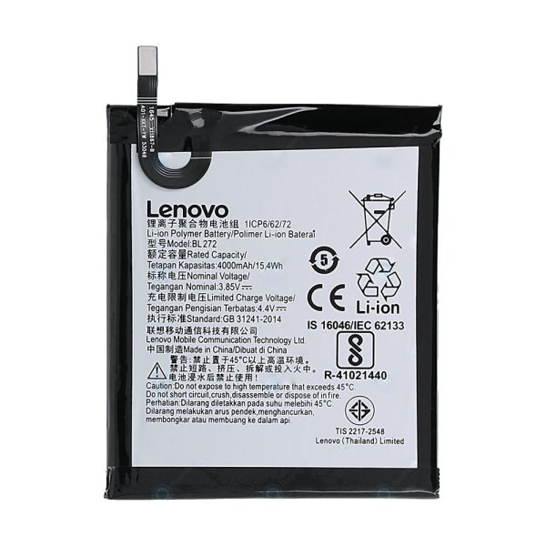 باتری لنوو Lenovo K6 BL272
