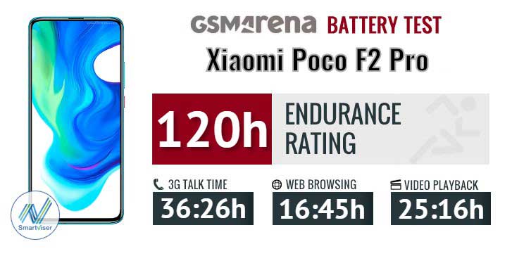 تست و عملکرد باتری اصلی شیائومی Xiaomi Poco F2 Pro