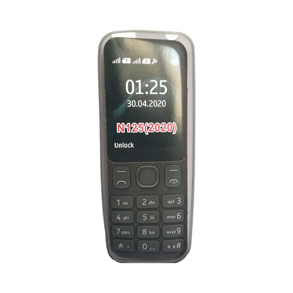 کاور ژله ای اصلی گوشی نوکیا Nokia 125 2020