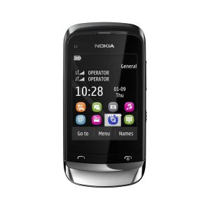 قاب و شاسی اصلی کامل گوشی نوکیا Nokia C2-06