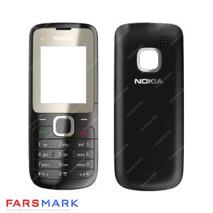 قاب پشت و رو اصلی نوکیا Nokia C2-00