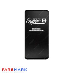 گلس تمام صفحه اصلی سامسونگ Samsung Galaxy A21 مدل Super-D
