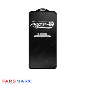 گلس تمام صفحه اصلی سامسونگ Samsung Galaxy S21 FE 5G مدل Super-D